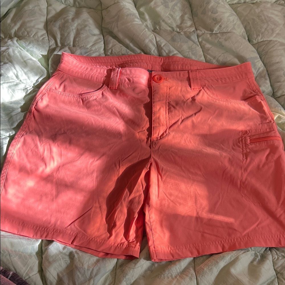 Eddie Bauer Coral Pink Casual Shorts